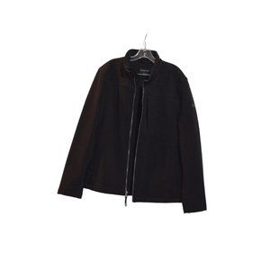 Calvin Klein Water Resistant Breathable 4 Way Stretch Coat Black Men L